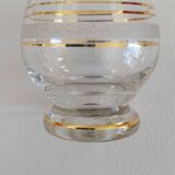 Year 40 liqueur service, granita with golden edge