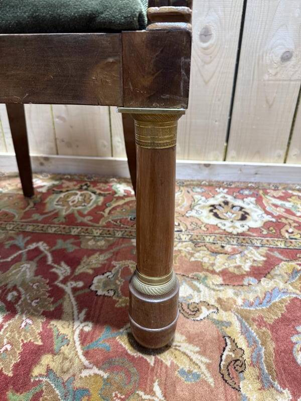 Fauteuil de bureau époque Empire