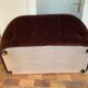 Vintage velvet sofa