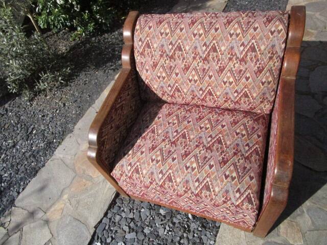 Small Art Deco bench