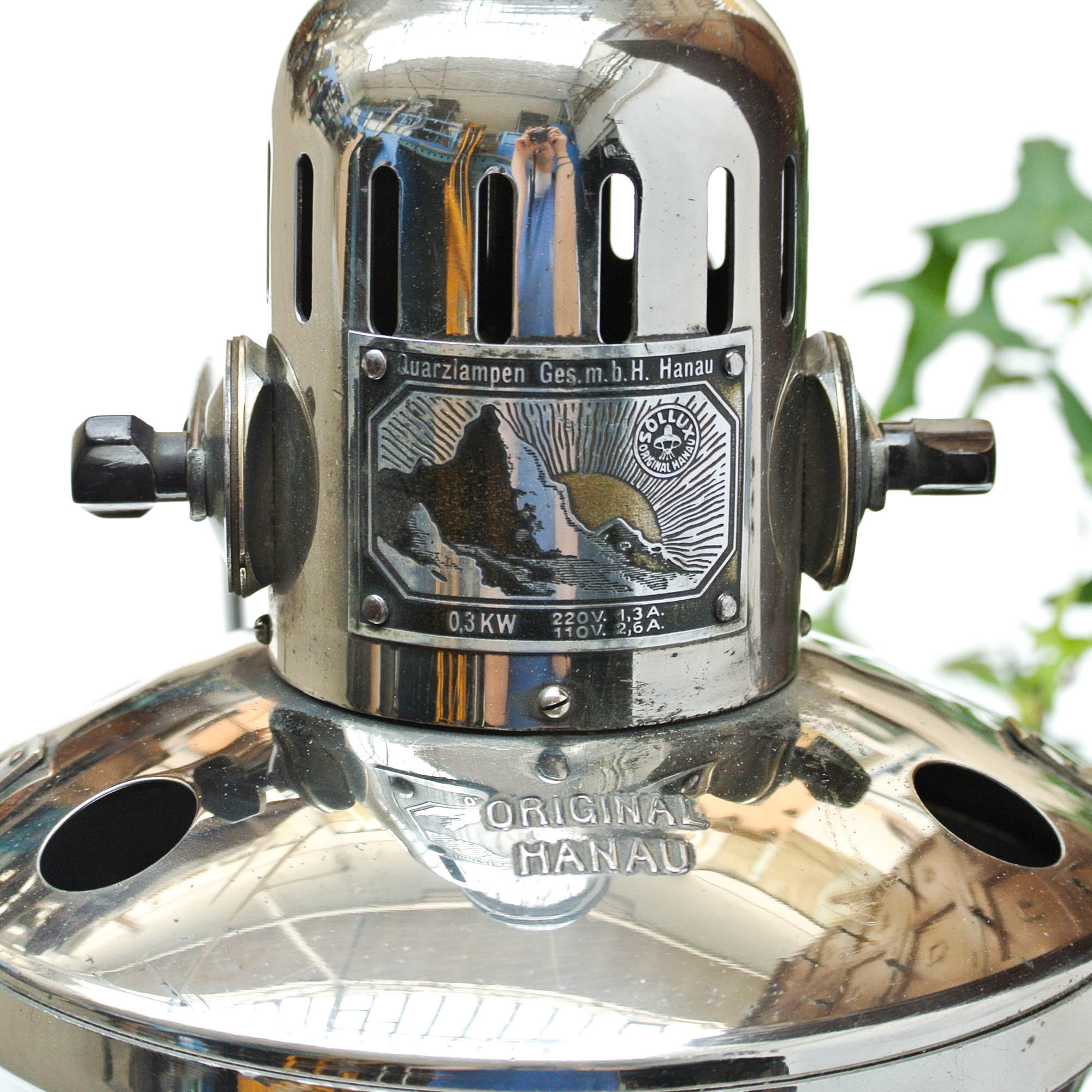 Former medical lamp Hanau brand