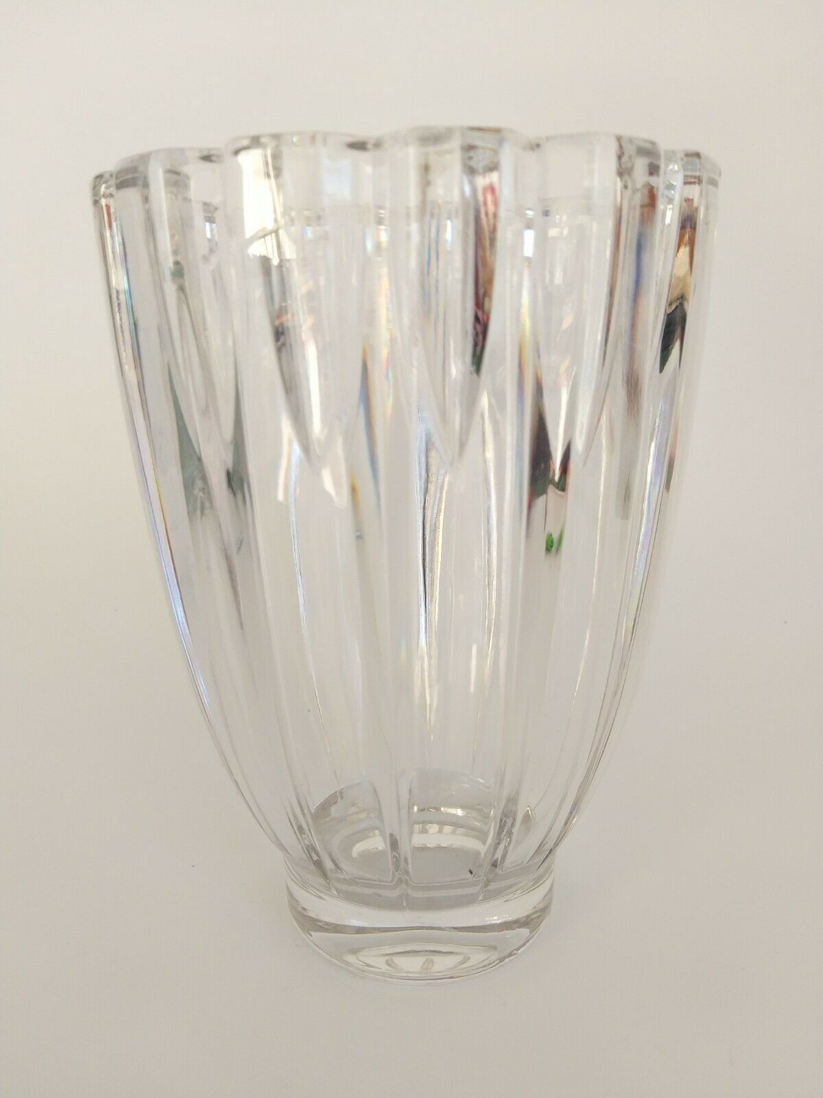 Vase pan coupe 1940 Villeroy and Boch design vintage 2 kilos 2
