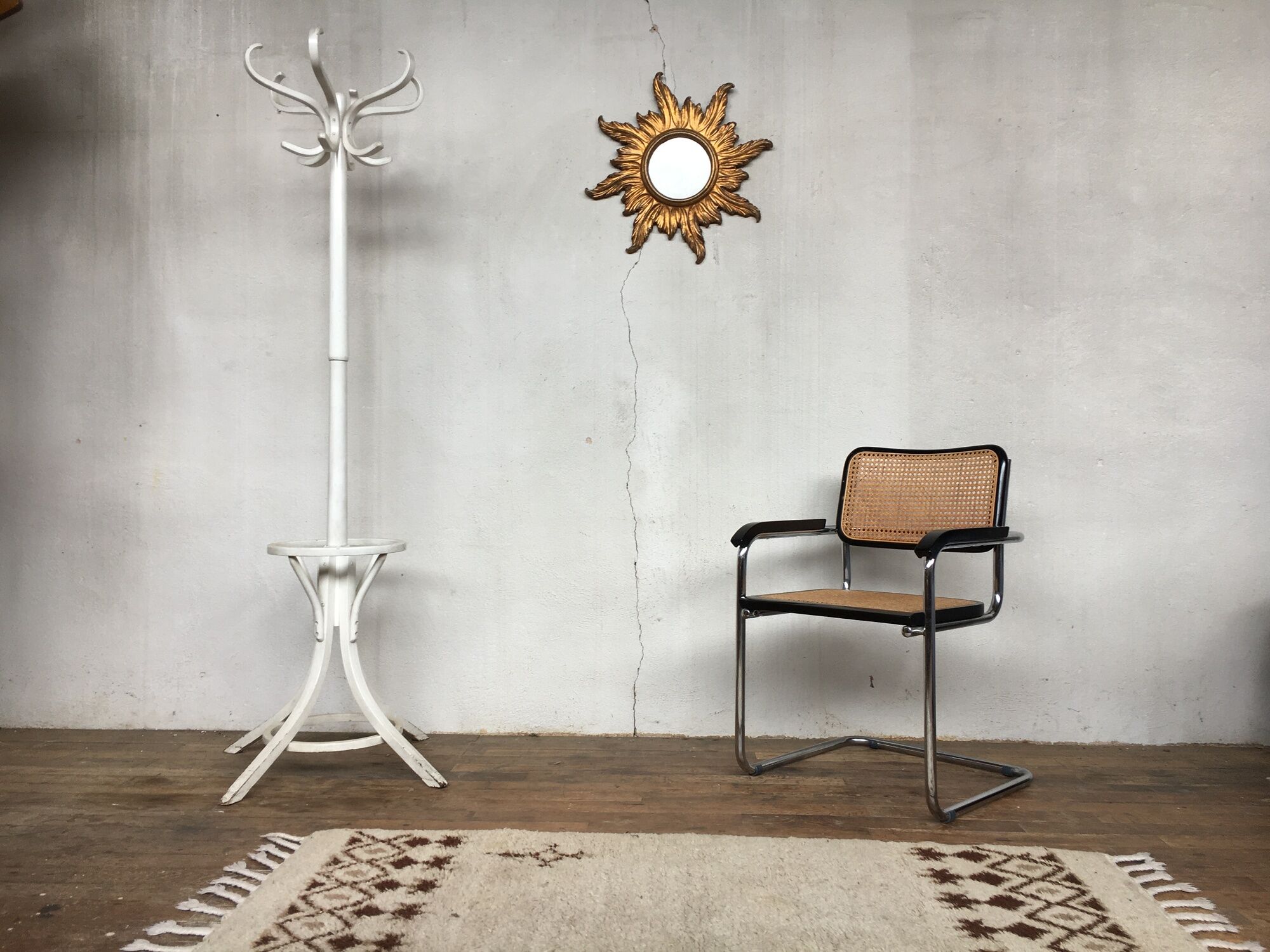 Fauteuil Marcel Breuer b32 vintage 1950 noir