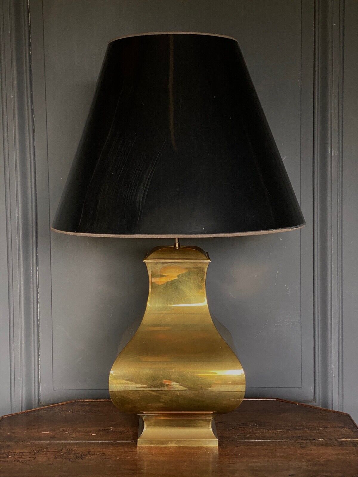 Bronze lamp 1970