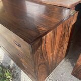 Coiffeuse commode scandinave palissandre