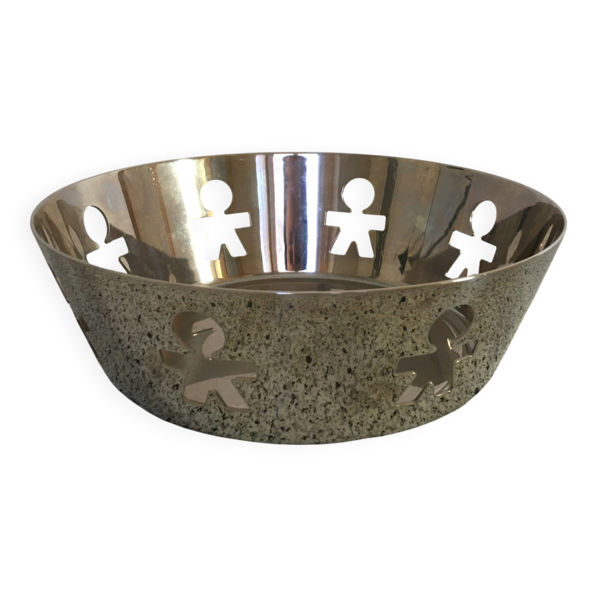 Alessi Girotondo Bread Basket Bowl