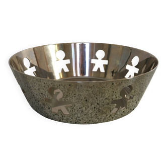 Alessi Girotondo Bread Basket Bowl