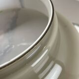 Abstract "cirrus" glass sconce wall light by peill & putzler, germany, 1980s