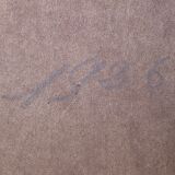 Old art deco mirror 1920 50x60cm