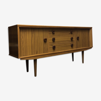 Enfilade de milieu du siècle en teck, design scandinave danois des années 70