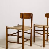 Set of 6 Oak dining chairs 'j39' by Borge Mogensen, 1960s