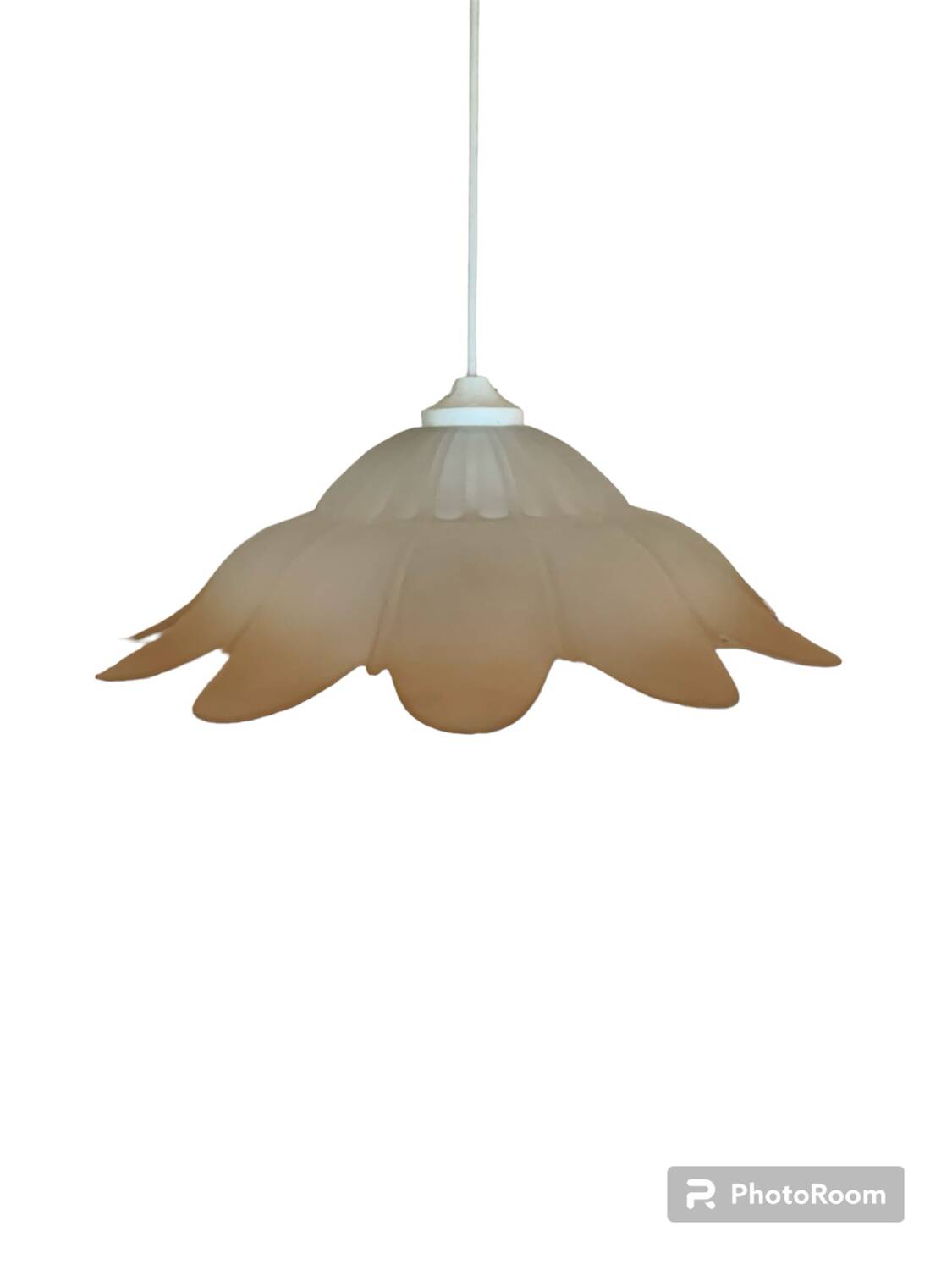 Flower glass chandelier
