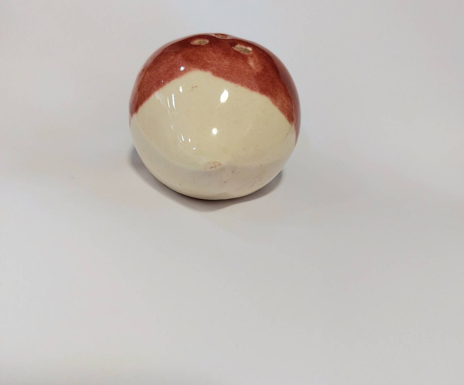 Slipware salt cellar