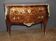 Louis XV style commode in marquetry from around 1930.