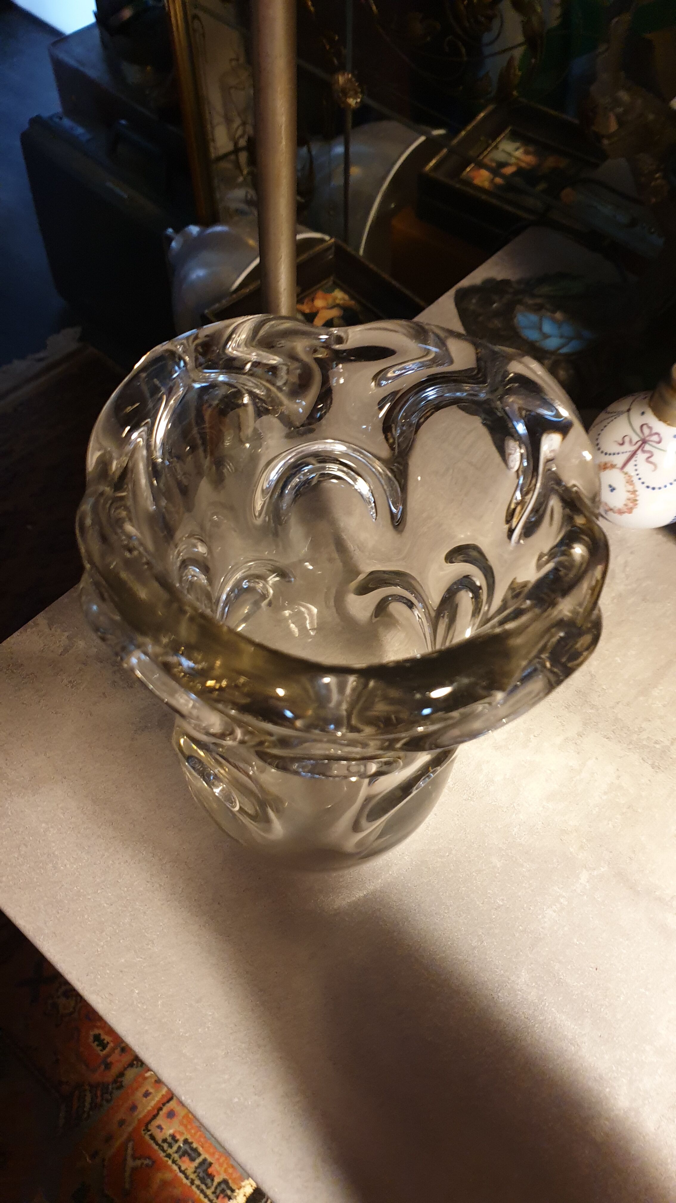 Lead crystal vase 1930
