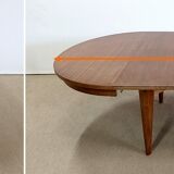 Mahogany "up and down" table – 1970s