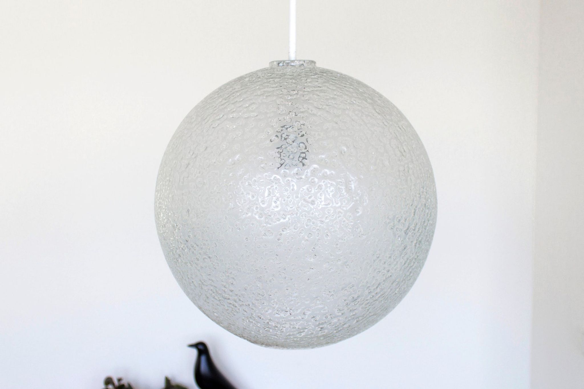 Suspension en verre de glace Doria Leuchten