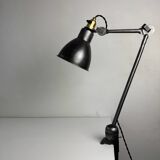 Old industrial clamp lamp "Gras Ravel" no. 204 semi-fixed