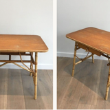 Rattan desk