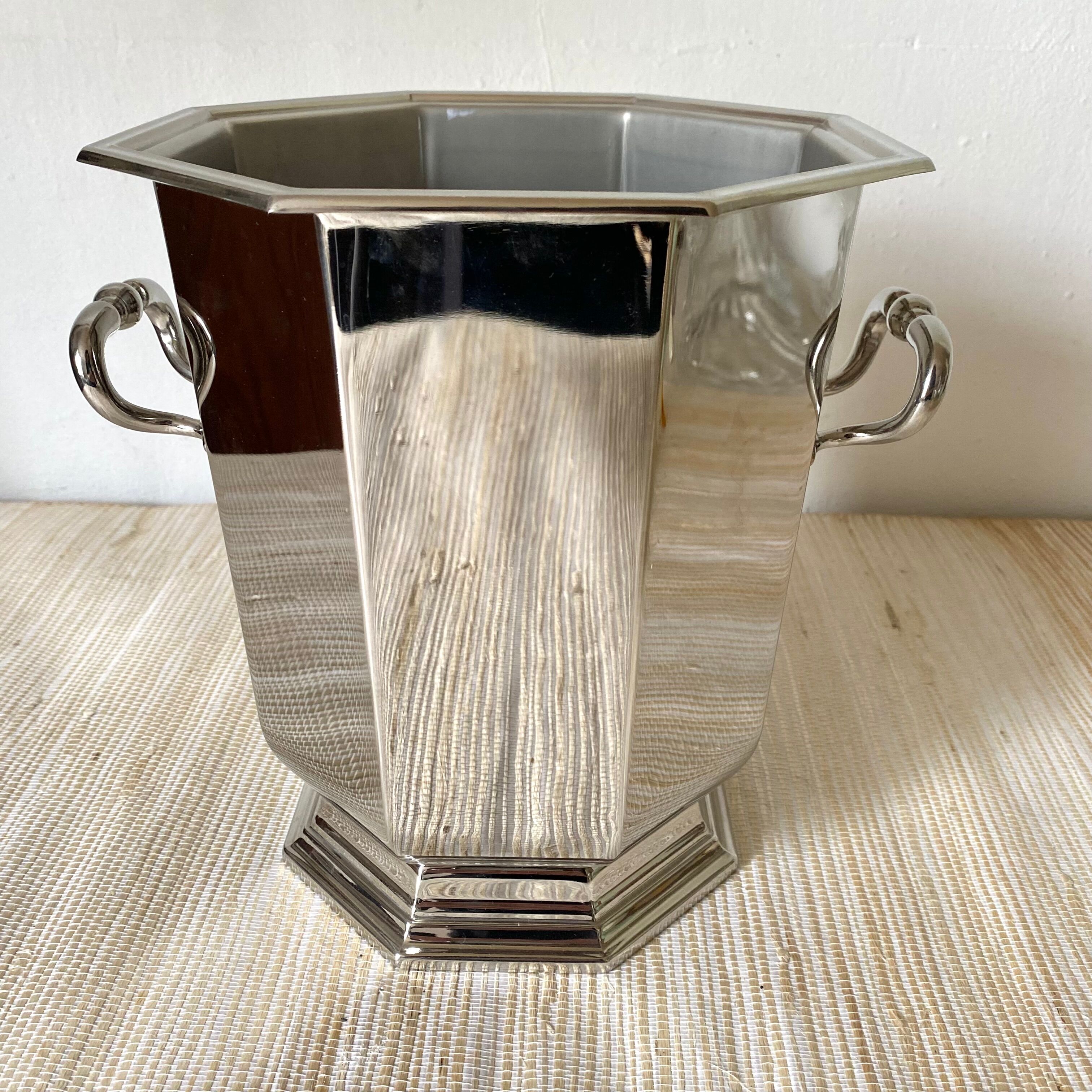 Double-walled stainless steel champagne bucket Jean Couzon