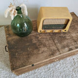Old wooden trunk