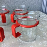 Tasses Bodum vintage Denmark - modèle design space age