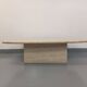 Vintage travertine coffee table from the 80s