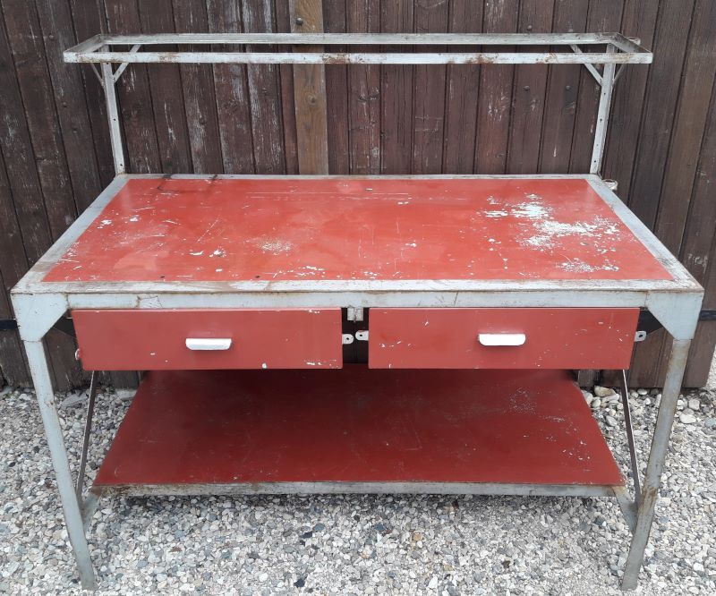 Old factory metal establishment, Majorette factory, industrial