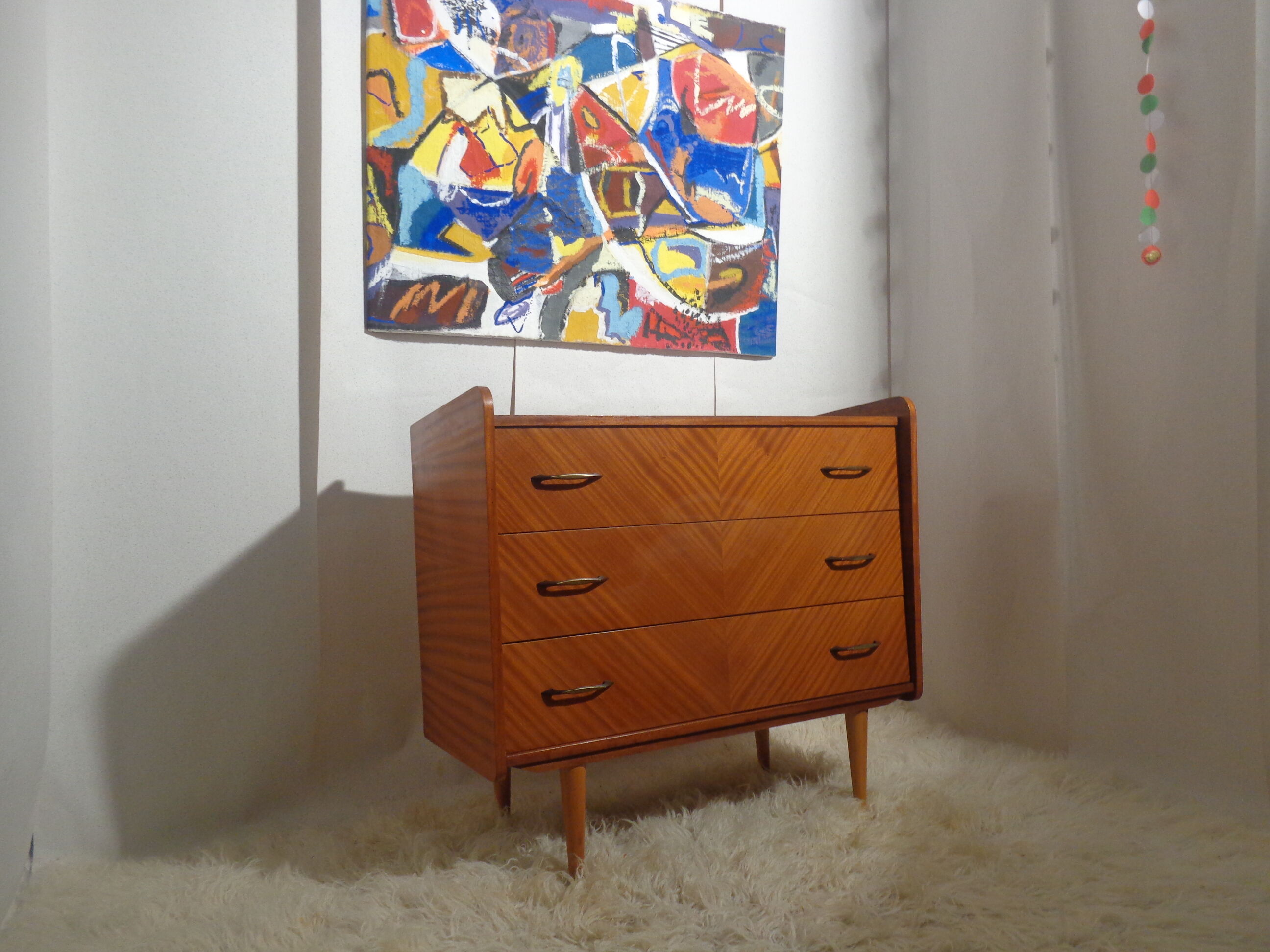 Vintage chest of drawers of the 60s