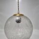 Frosted glass pendant light