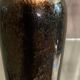 Iridescent ceramic soliflore vase early XXth GDV Bruère Girault Demay Vignolet