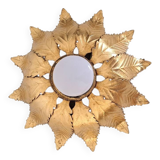 Gold metal ceiling light