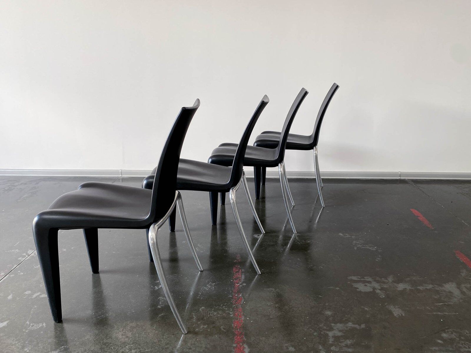 Vintage Chair Louis 20 by Philippe Starck for Vitra, 1990s, Set of 4