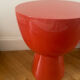 Tabouret rouge Pol’s Potten