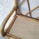 Rattan wall shelf from the 60s