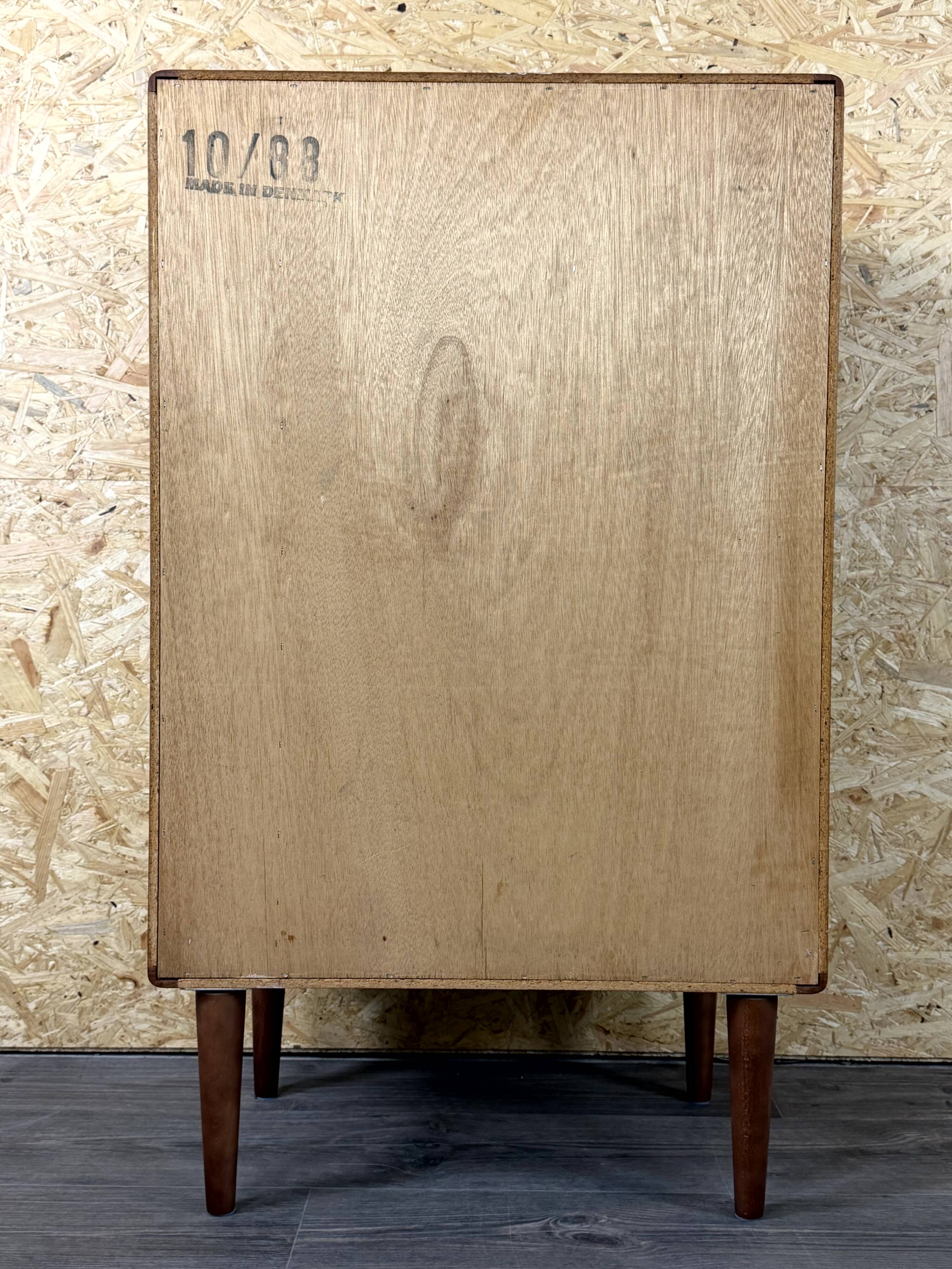 1960s 1970s Teak Sideboard Credenza Cabinet Danish Modern Design Denmark