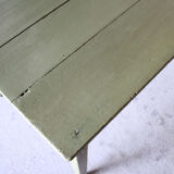 Green farm table