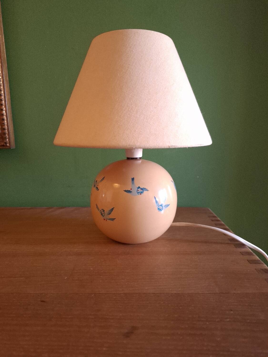 Vintage lamp, Mathias children's bedroom