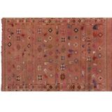 Vintage Turkish Oushak Rug Handwoven 95x140 cm