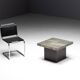 Aluminium Etched Coffee Table by Marc D’haenens, Belgium, 1970s