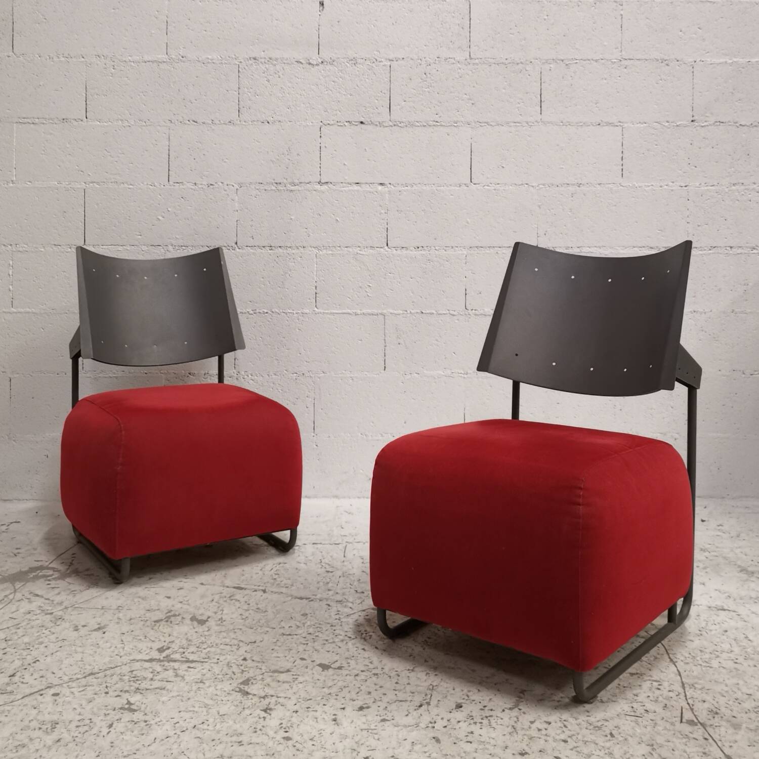 Pair of Oscar armchairs, design Harri Korhonen, Inno edition, 1990