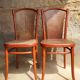 Paire de chaises Art Nouveau Thonet