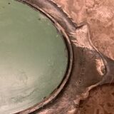 Silver hand mirror made in Belgium
