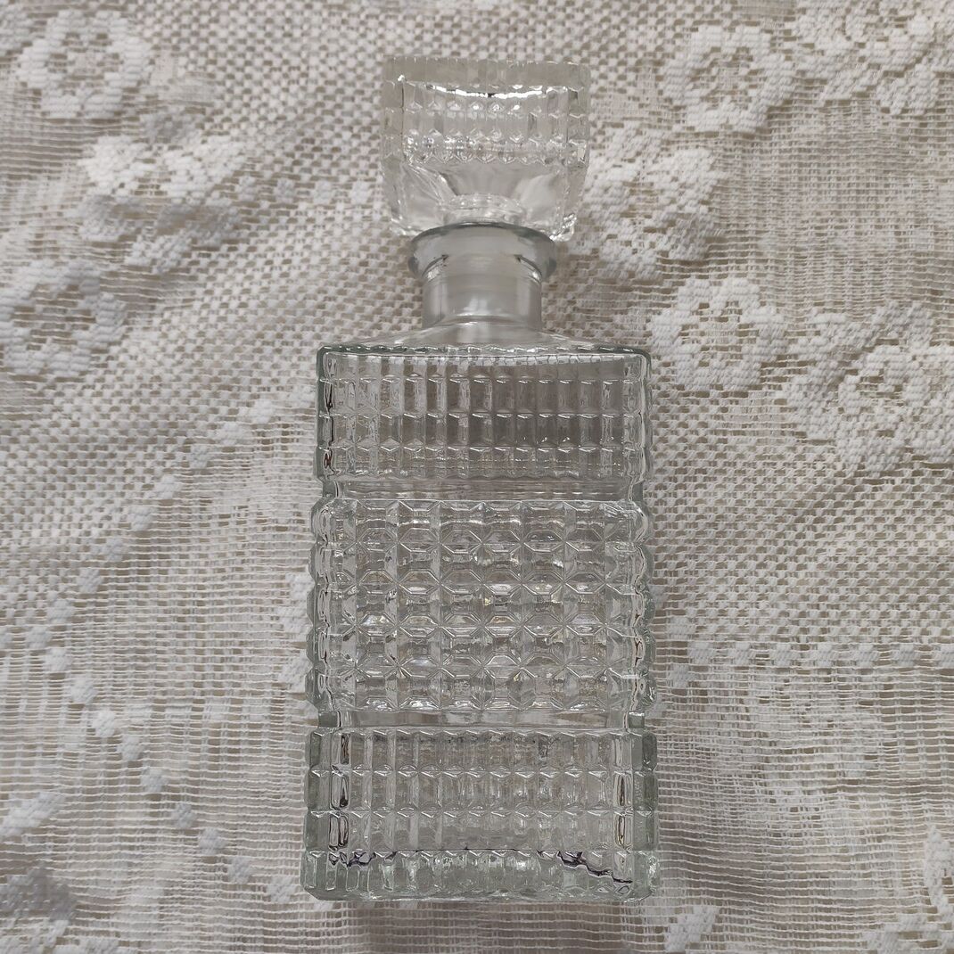 Vintage whisky decanter