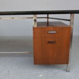 Presidential office rosewood and chrome 1960s