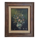 Huile sur toile bouquet de fleurs signée Jean Monnier