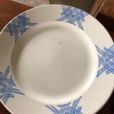 Set of 7 plates and a dish 50/60