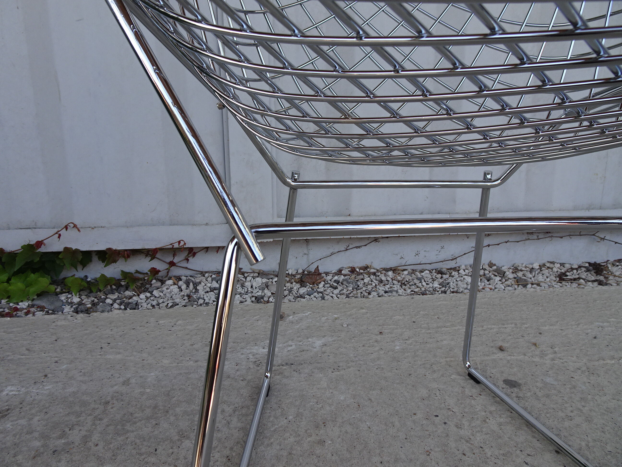 Fauteuil diamant par Harry Bertoia estampillé Knoll