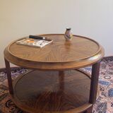 Table basse Majorelle en noyer