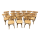Viennese chairs Bent wood Restaurant Paris bistro Fischel 1980